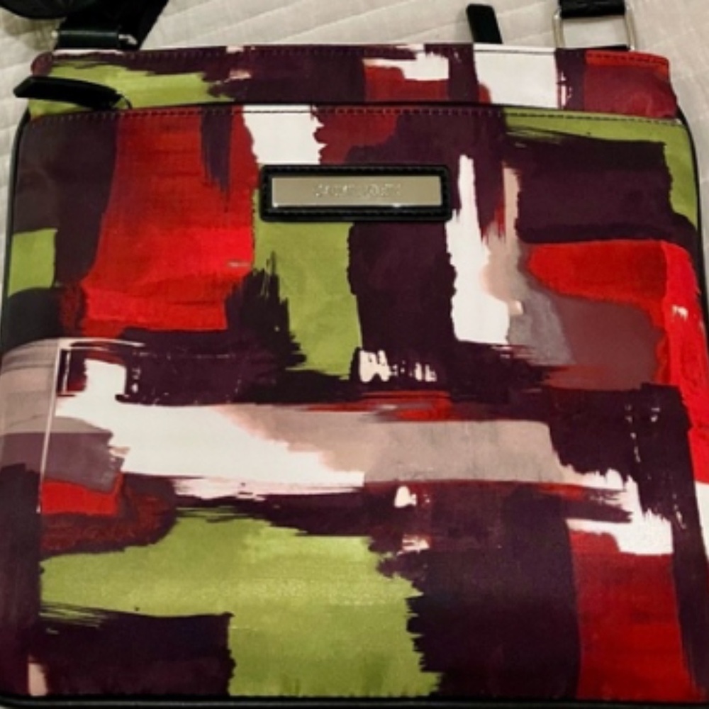 Crossbody Calvin Klein Graffiti Sussex Bag WIth Color Splash